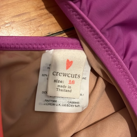 Crewcuts girls bikini top - Picture 2 of 3
